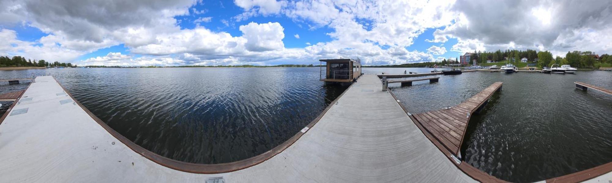 Domek Na Wodzie - Houseboat -Sauna, Taras Na Dachu, Dwie Sypialnie Mikołajki Dış mekan fotoğraf